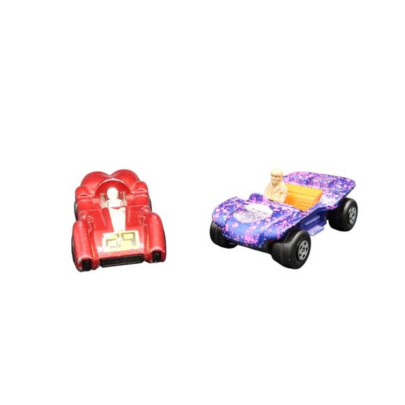 Matchbox Cars Set of 2 Rolamatics Turbo Fury Beach Hopper Lesney Vintage 1970s - Picture 1 of 11